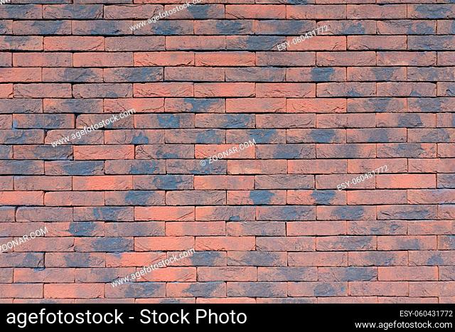 Background brick wall without cement joints