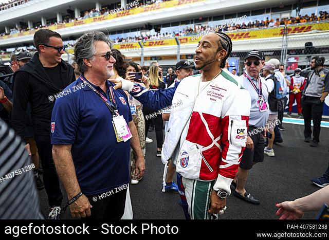 Michael Andretti, Christopher Brian Bridges aka. Ludacris, F1 Grand Prix of Miami at Miami International Autodrome on May 7, 2023 in Miami