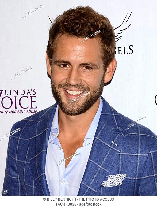 Nick Viall attends BBQ And Bikinis Benefit hosted by Linda's Voice Foundation Honoring Beverly Johnson at Mr. C
