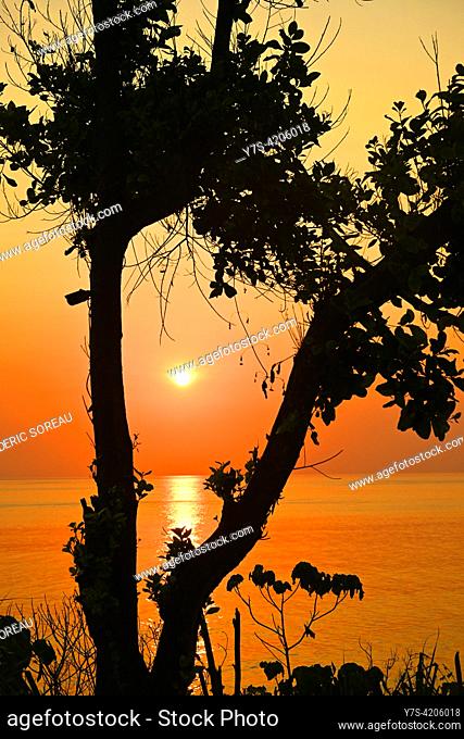 Sunset at Lelewatu, Wanokaka, Sumba island, East Nusa Tenggara, Indonesia