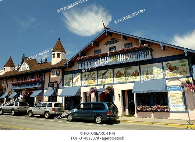 Leavenworth, WA, Washington, Bavarian Alpine Village