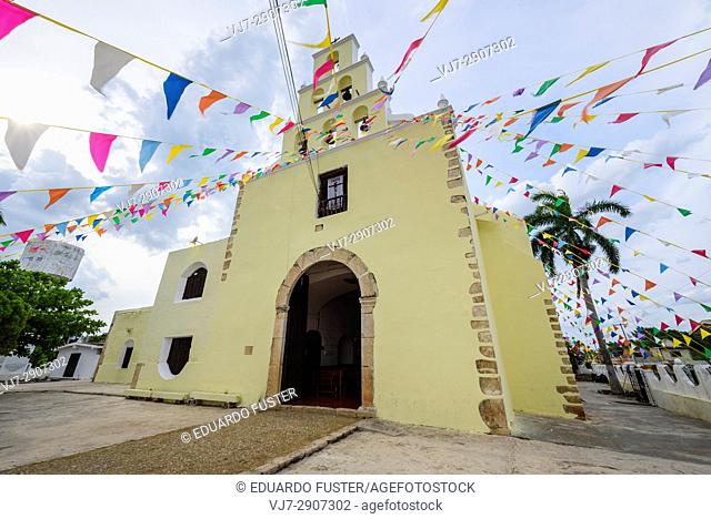 Church of Chumayel, Yucatan (Mexico)