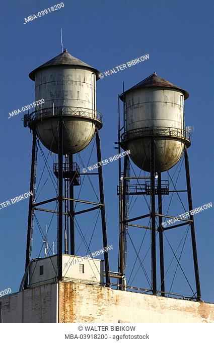 usa, water-towers, close-up