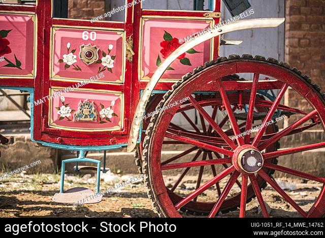 Horse and Cart, Pyin Oo Lwin (aka Pyin U Lwin), Mandalay Region, Myanmar (Burma)