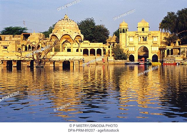 Gadsisar lake , Jaisalmer , Rajasthan , India