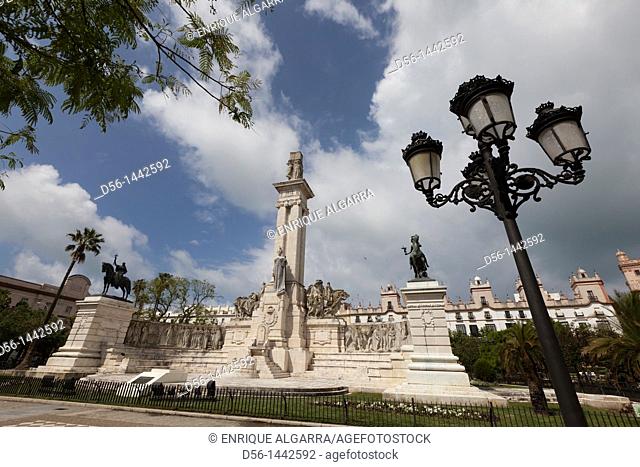 Monument to the Constitution of 1812, Cadiz, Andalusia, Spain