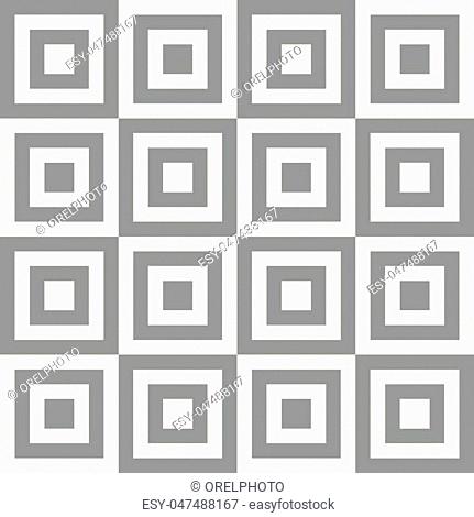 Vector illustration of seamless pattern with squares