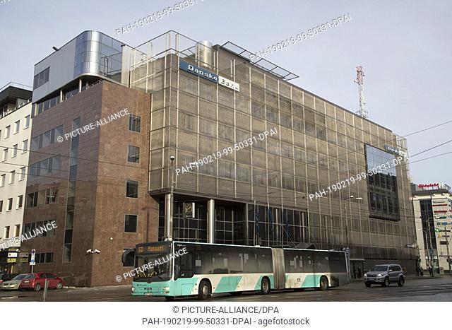 15 February 2019, Estonia, Tallinn: The branch of Dankse Bank in the Estonian capital Tallinn. In the money laundering scandal surrounding Danske Bank