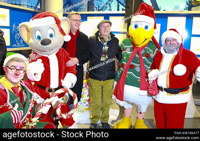 Rust, Germany - November 24, 2023: Europa-Park Winter Press Conference with. Europapark, Europa Park. - Rust/Deutschland
