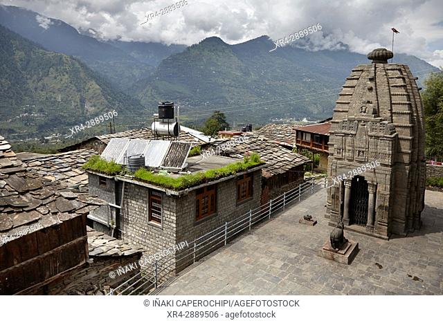 Gauri Shankar Temple, Dashal, Naggar, Kullu Valley, Himachal Pradesh, India