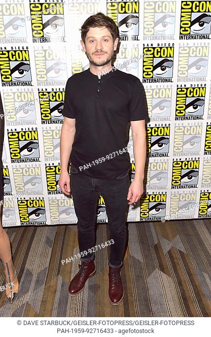 Iwan Rheon attends the 'Inhumans' press line during Comic-Con International 2017 at Hilton Bayfront on July 21, 2017 in San Diego, California