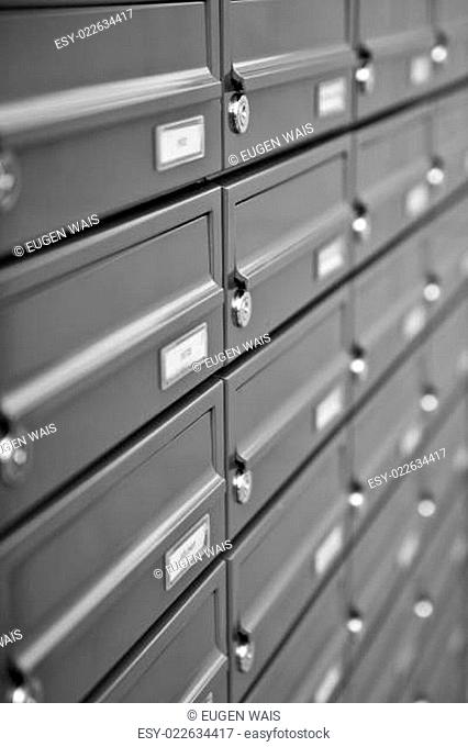 metallic mailboxes