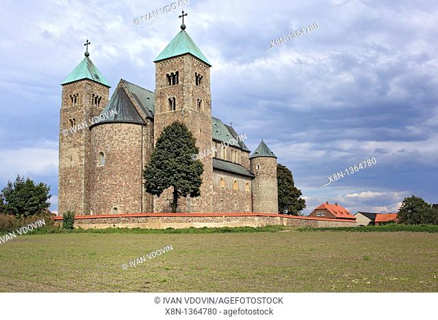 Romanesque collegiate church 1160s, Tum, Lodz Voivodeship, Poland
