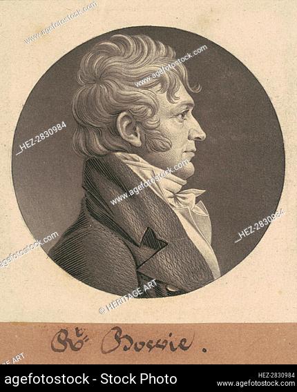 Robert Bowie, 1804. Creator: Charles Balthazar Julien Févret de Saint-Mémin