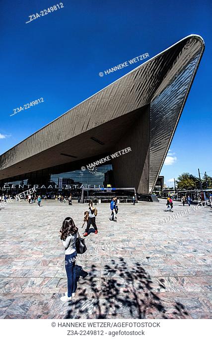 Rotterdam Central Station, The Netherlands, by architect team CS: a cooperation of Benthem Crouwel Architekten, Meyer en Van Schooten Architecten and West 8