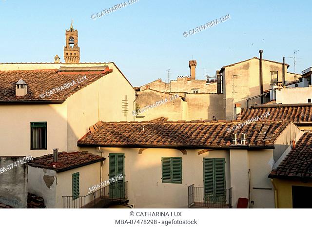Florence, roofscape, morning mood