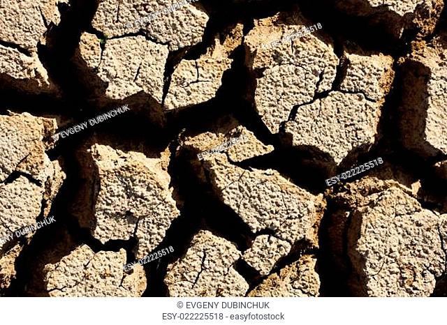 Dry earth texture