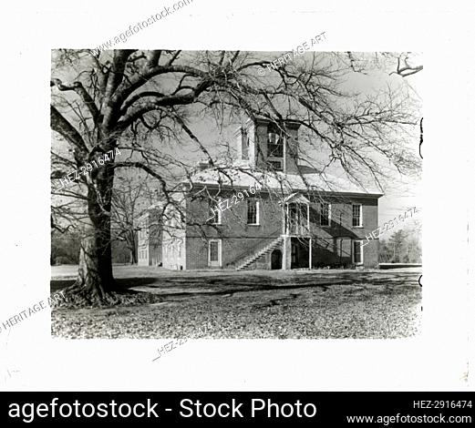 Stratford Hall, 786 Great House Road, Stratford, Westmoreland County, Virginia, c1932. Creator: Frances Benjamin Johnston