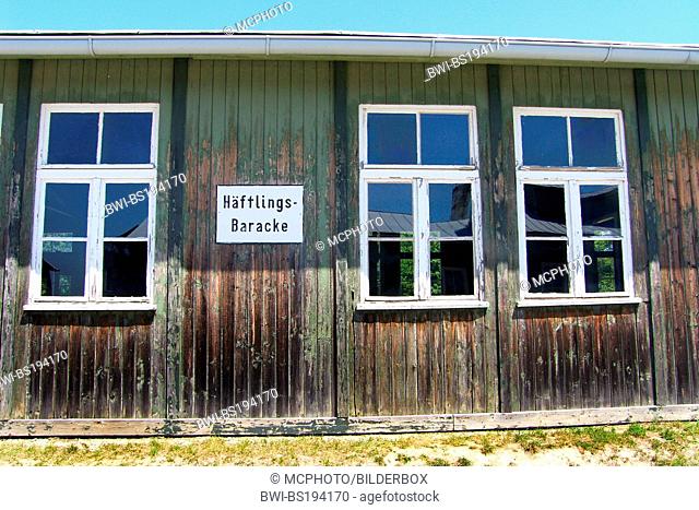 concentration camp prisoners barrack, Austria, Upper Austria, Mauthausen