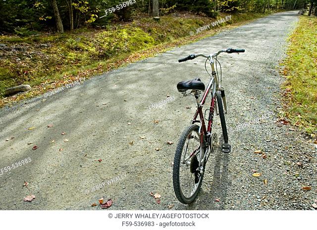 Bicycle, Carriage Road, Acadia Nat. Park, ME