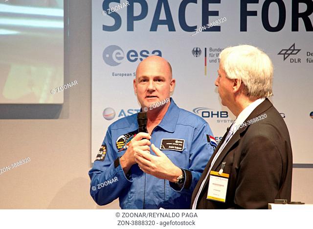 Astronaut Andre Kuipers at ILA Astronauts' Day 2012