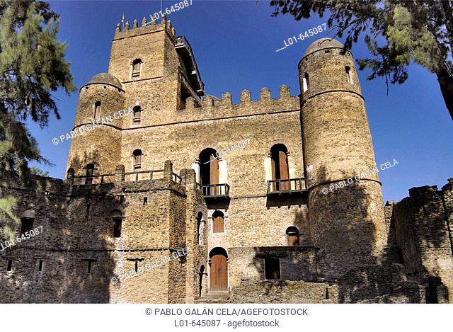 Alem-Seghed-Fasil castles. Gonder. Ethiopia