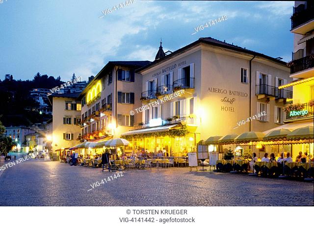 Switzerland, Ascona : Old Town