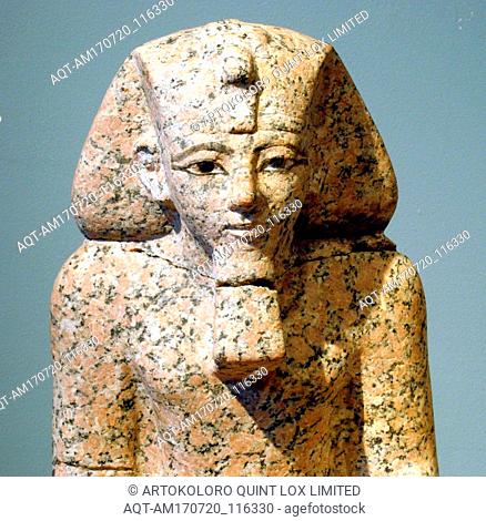 Kneeling statue of Hatshepsut, New Kingdom, Dynasty 18, ca. 1479–1458 B.C., From Egypt, Upper Egypt, Thebes, Deir el-Bahri