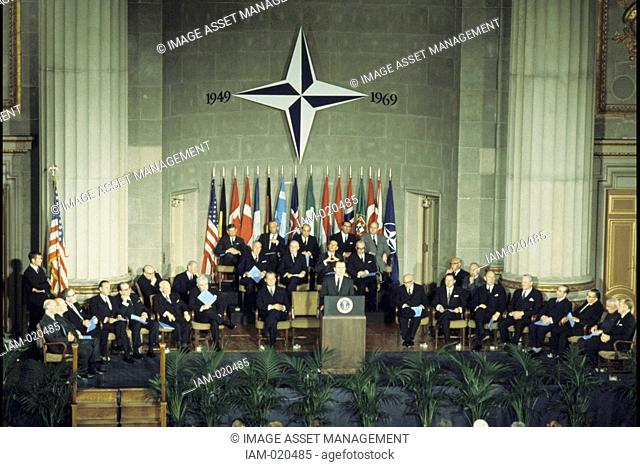 NATO Council meeting in 1970