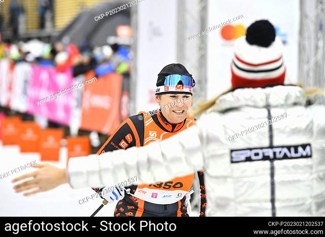 Jizerska padesatka 50km international Ski Classics Tour cross-country long-distance skiing race in Bedrichov near Liberec, Czech Republic, February 12, 2023