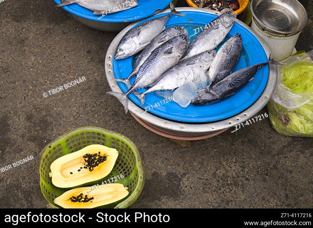 Vietnam, Hoi An, market, fish,