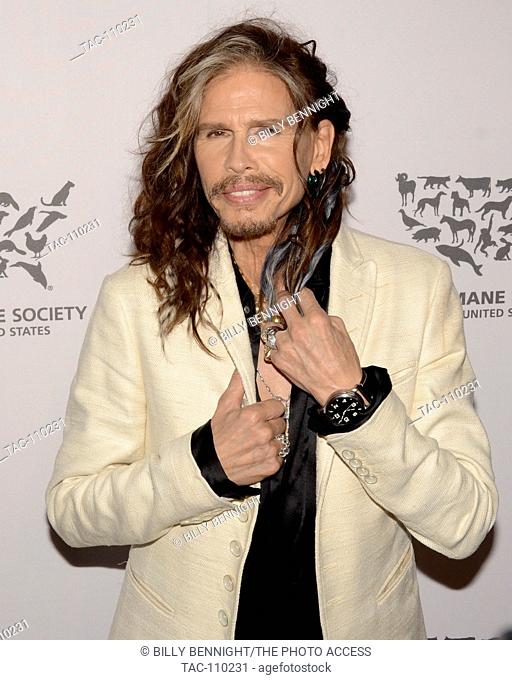 Steven Tyler arrives at The Humane Society Of The United States' To The Rescue Gala at Paramount Studios Stege 16 on May 7, 2016