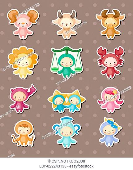 cute zodiac stickers