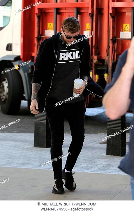James Arthur seen arriving at BBC Radio 1 to perform on the Live Lounge Featuring: James Arthur Where: London, United Kingdom When: 03 Jul 2018 Credit: Michael...
