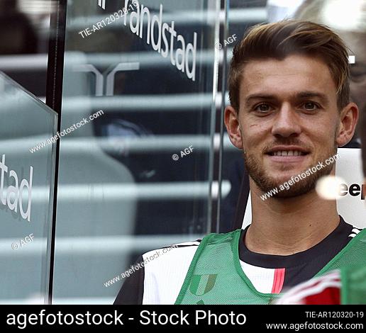 The Juventus player Daniele Rugani tested positive for the Covid-19 test, the whole team will be in quarantine. 28.09.19, Torino, Allianz Stadium