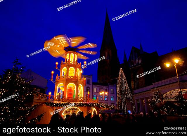 Schwerin Weihnachtsmarkt - Schwerin christmas market 01
