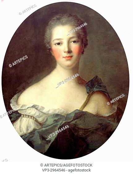 Jean-Marc Nattier - . Portrait of Jeanne Antoinette Poisson marquise de Pompadour - . 1748