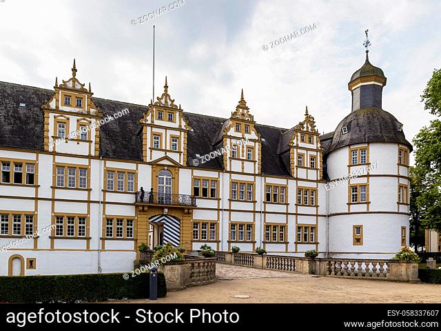 Neuhaus Castle, former residence of bishop princes, is quite a famous Renaissance castle in North Rhine-Westphalia