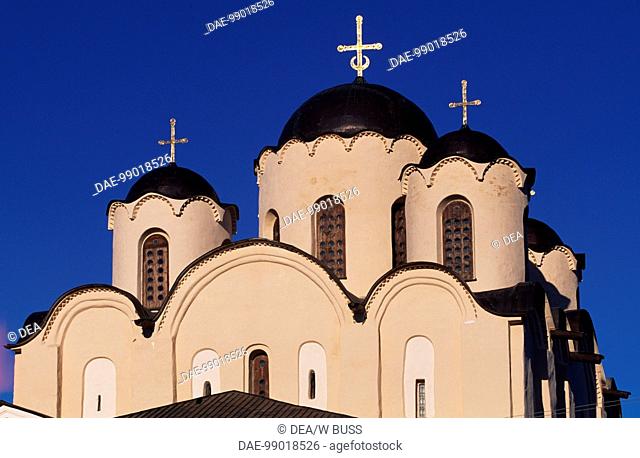 The Church of the Merchantile Trade District, or Torgovaja storona (UNESCO World Heritage List, 1992), Novgorod, Russia