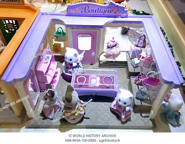 Sylvanian Family Dolls Houses and shops based on the Sylvanian Families is a line of collectible anthropomorphic animal figurines made of flocked plastic