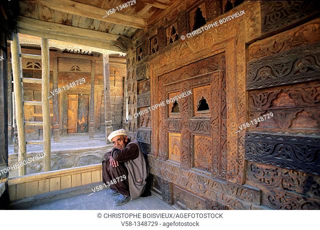 Pakistan, Hunza valley, Ganesh village, Rupee Kutz mosque