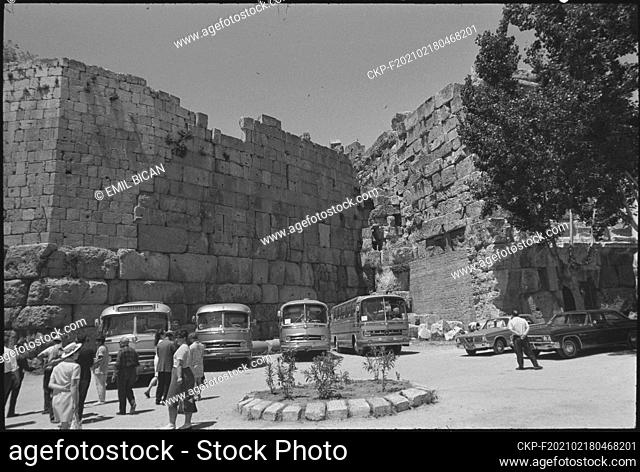 ***JUNE 24, 1969 FILE PHOTO***The complex of temples at Baalbek, Lebanon. In Greek and Roman times, Baalbek was also known as Heliopolis