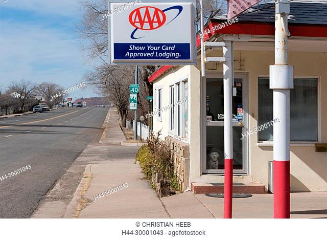 USA, Arizona, Route 66, Seligman, Supai Motel