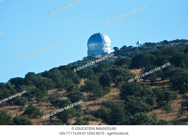 Fort Davis, McDonald Observatory, Mount Fowlkes, Hobby-Eberly Telescope
