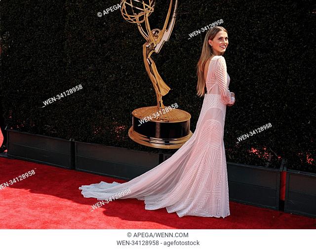 The 45th Daytime Emmy Awards Featuring: Anne Winters Where: Los Angeles, California, United States When: 29 Apr 2018 Credit: Apega/WENN.com