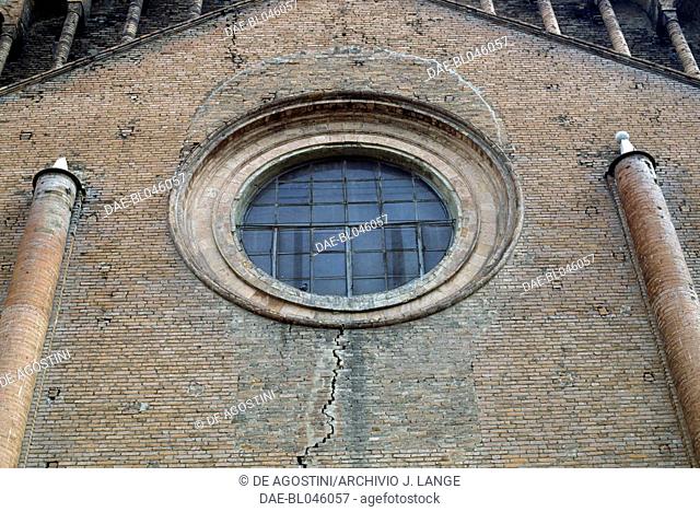 Church of St Augustine, Cremona, Lombardy. Italy, 13th century