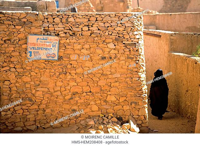 Mauritania, Adrar, Chinguetti, listed as World Heritage by UNESCO, the old town