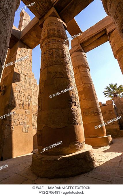 Karnak temple, Luxor city, Egypt