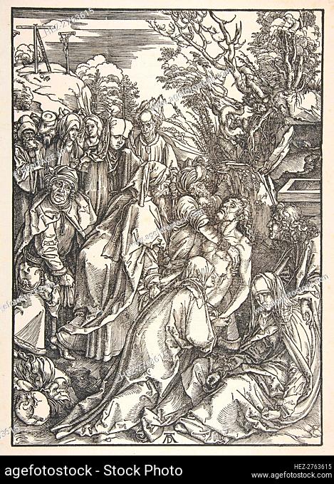 The Deposition of Christ, from The Large Passion.n.d. Creator: Albrecht Durer