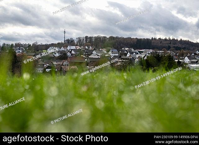 28 December 2022, Hessen, Laisa: View of the village. In the Laisa district of Battenberg (Eder) in the Waldeck-Frankenberg district